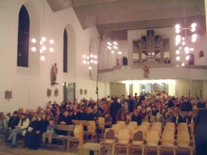 Zuschauer in Neuses