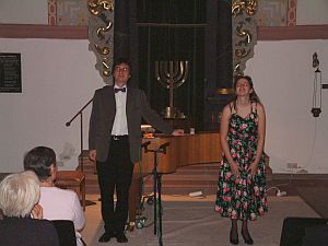 Liederabend Synagoge Gelnhausen 2004